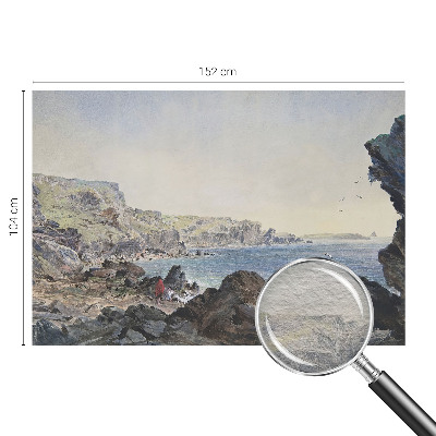 Non-woven wall mural A quiet coast
