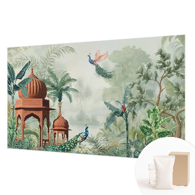 Non-woven photo wallpaper Peacock Gardens