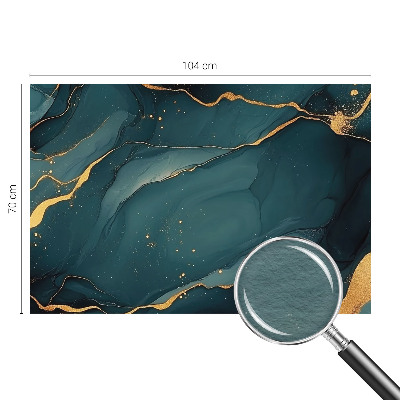 Photo wall mural Dark blue abstraction