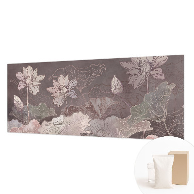 Wall mural for bedroom Peaceful botany