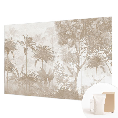 Modern wall mural for living room Tropical landscape