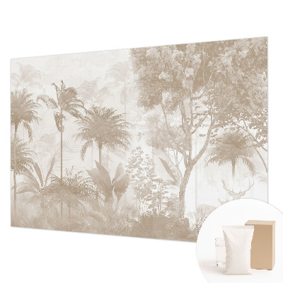 Modern wall mural for living room Tropical landscape