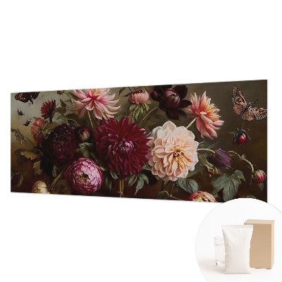 Modern wall mural for bedroom Floral majesty