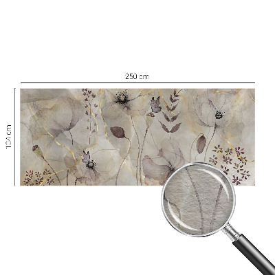 Premium wall mural for bedroom Delicate flowers