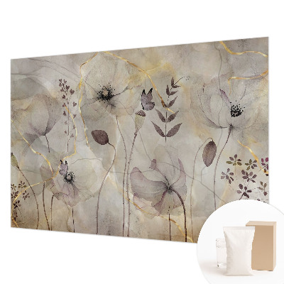 Premium wall mural for bedroom Delicate flowers
