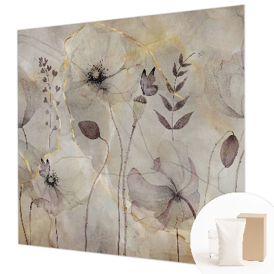 Premium wall mural for bedroom Delicate flowers