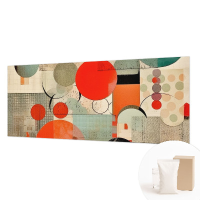 Decorative wall mural for living room Colorful abstraction