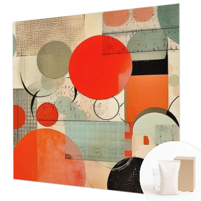 Decorative wall mural for living room Colorful abstraction