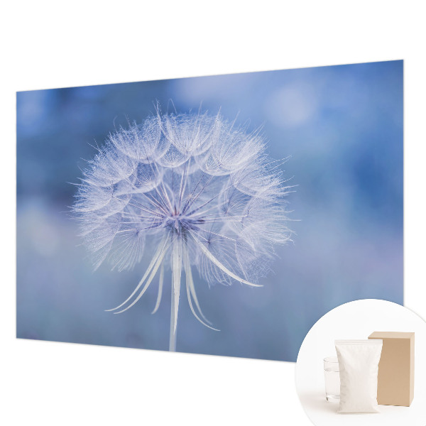 Non-woven photo wallpaper Blue delicacy