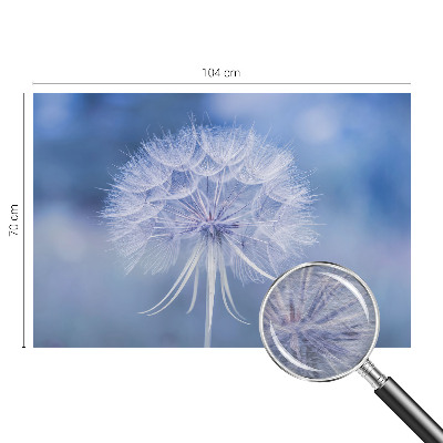Non-woven photo wallpaper Blue delicacy
