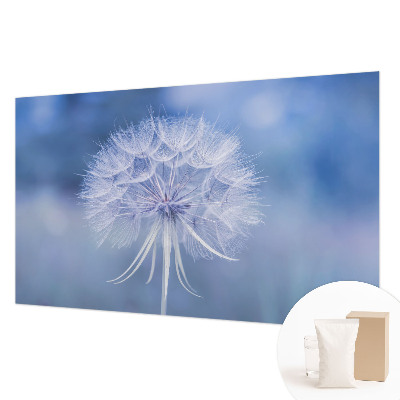 Non-woven photo wallpaper Blue delicacy