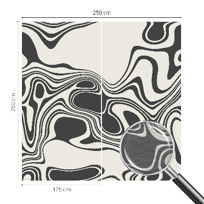 Wall mural Dynamic lines