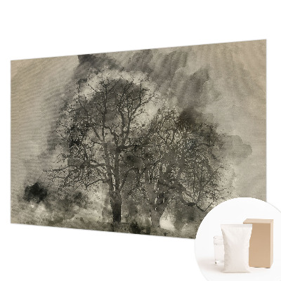 Photo wall mural Mysterious trees