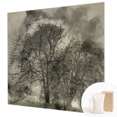 Photo wall mural Mysterious trees