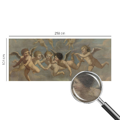 Wall mural for bedroom Angelic figures