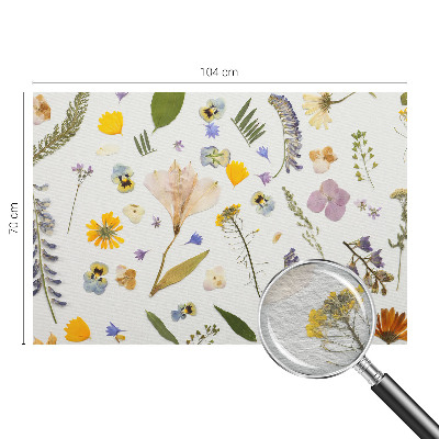 Large wall mural Spring flowers