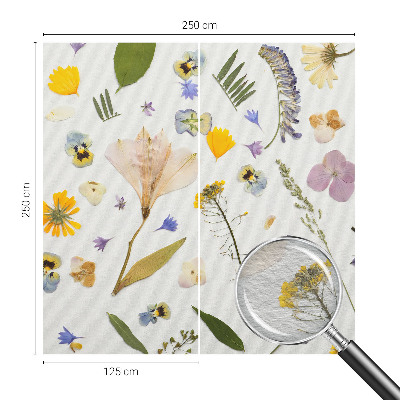 Large wall mural Spring flowers
