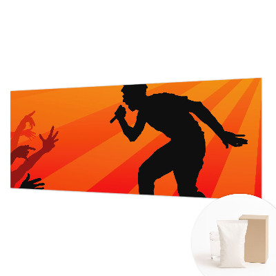 Large wallpaper mural Rhythmic scene