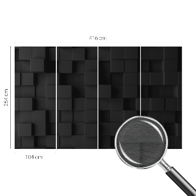 Large wall mural wallpaper Three-dimensional cubes