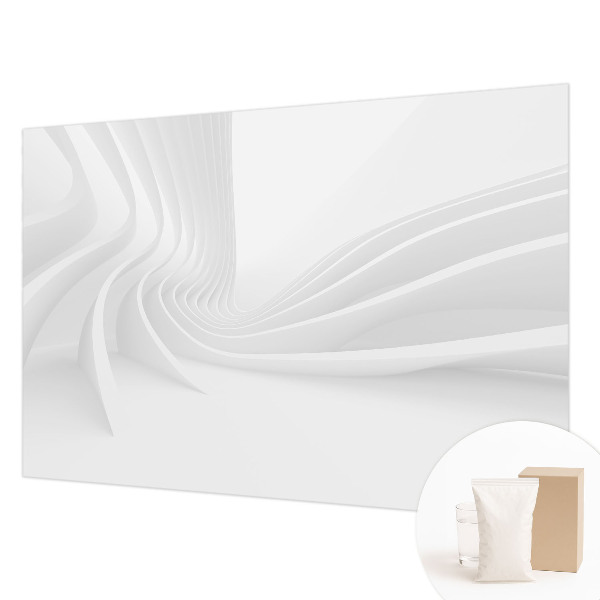 Modern wall mural Wavy lines