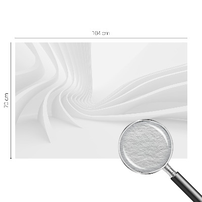 Modern wall mural Wavy lines