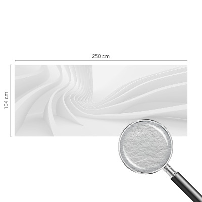 Modern wall mural Wavy lines