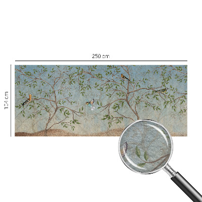 Wall mural Birds in the trees