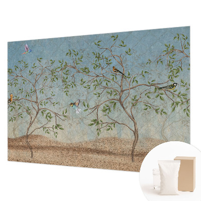 Wall mural Birds in the trees