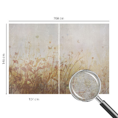 Custom size wall mural Meadow harmony