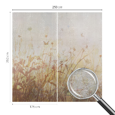 Custom size wall mural Meadow harmony