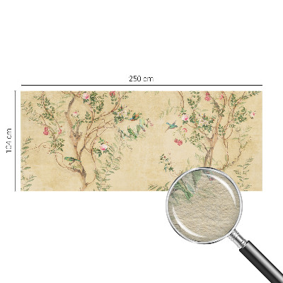 Bedroom wall mural wallpaper Floral accents