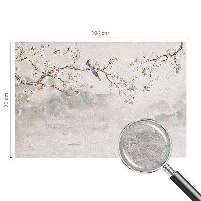 Large wallpaper mural Oriental landscape