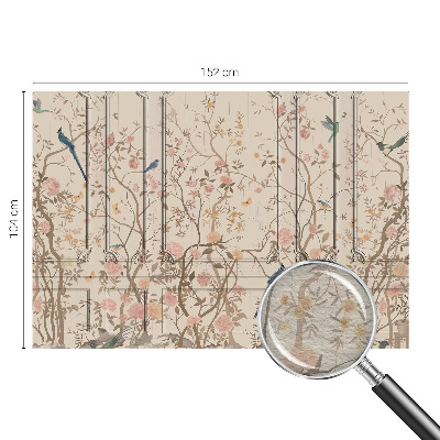 Large wall mural wallpaper Birds and flowers