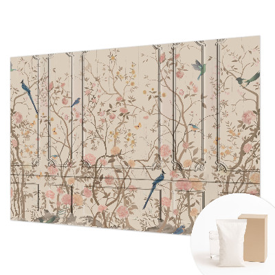 Large wall mural wallpaper Birds and flowers