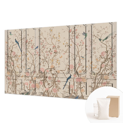 Large wall mural wallpaper Birds and flowers