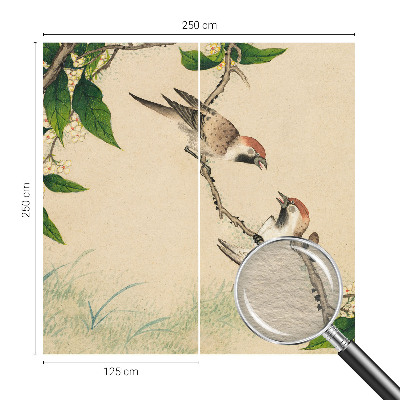 Large wall mural Classic duo