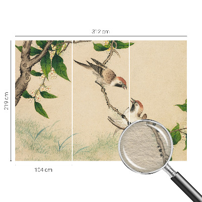 Large wall mural Classic duo