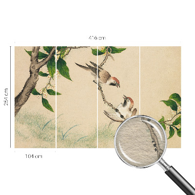 Large wall mural Classic duo