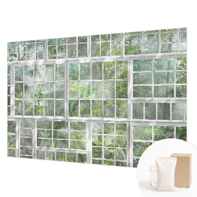 Custom size wall mural Green forest