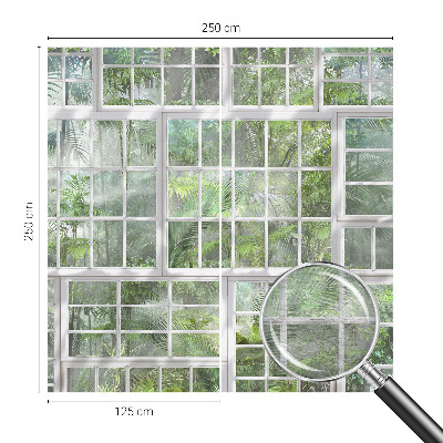 Custom size wall mural Green forest