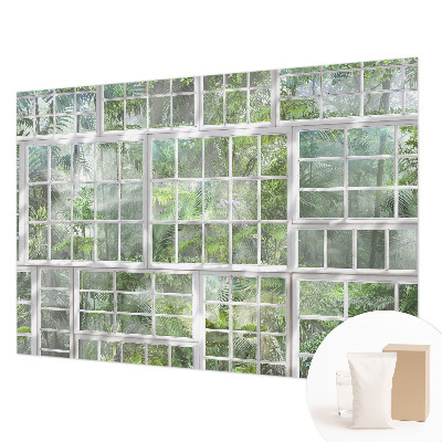 Custom size wall mural Green forest