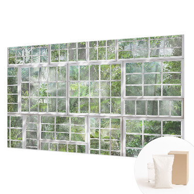 Custom size wall mural Green forest