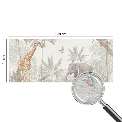 Modern wall mural Tropical oasis