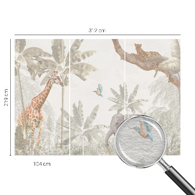 Modern wall mural Tropical oasis