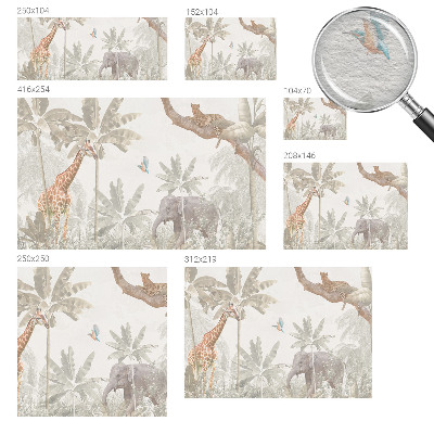 Modern wall mural Tropical oasis