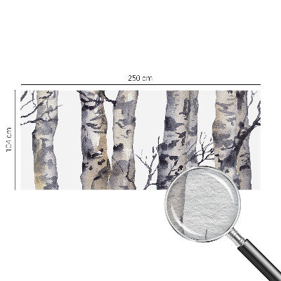 High quality photo wallpaper Aspen forest