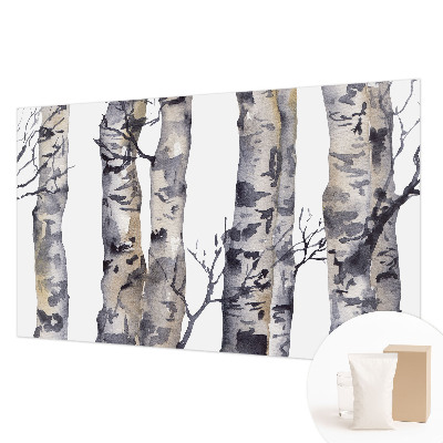 High quality photo wallpaper Aspen forest