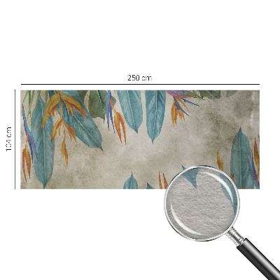 High quality wall mural wallpaper Tropical flowers