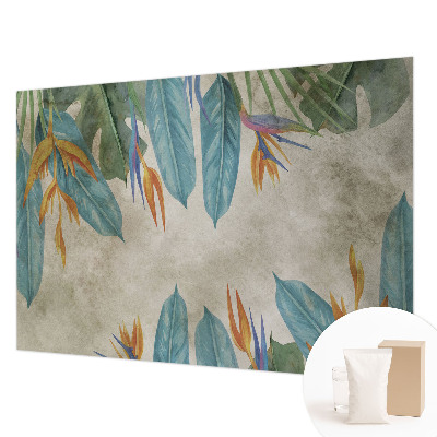 High quality wall mural wallpaper Tropical flowers