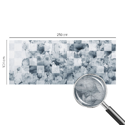 Wall mural for living room Lotus flowers